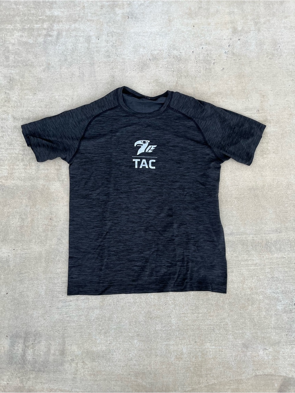Men's Lululemon Black Performance Short-Sleeve Crew Tee size S/M